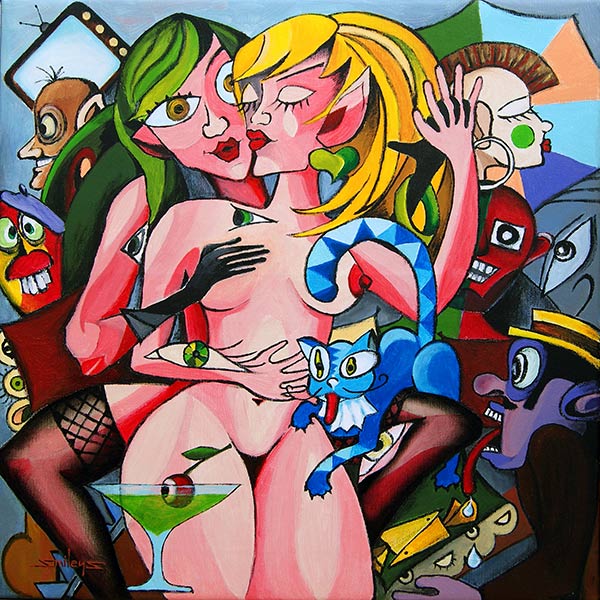 Girlfriends, художник Олег Шовкуненко